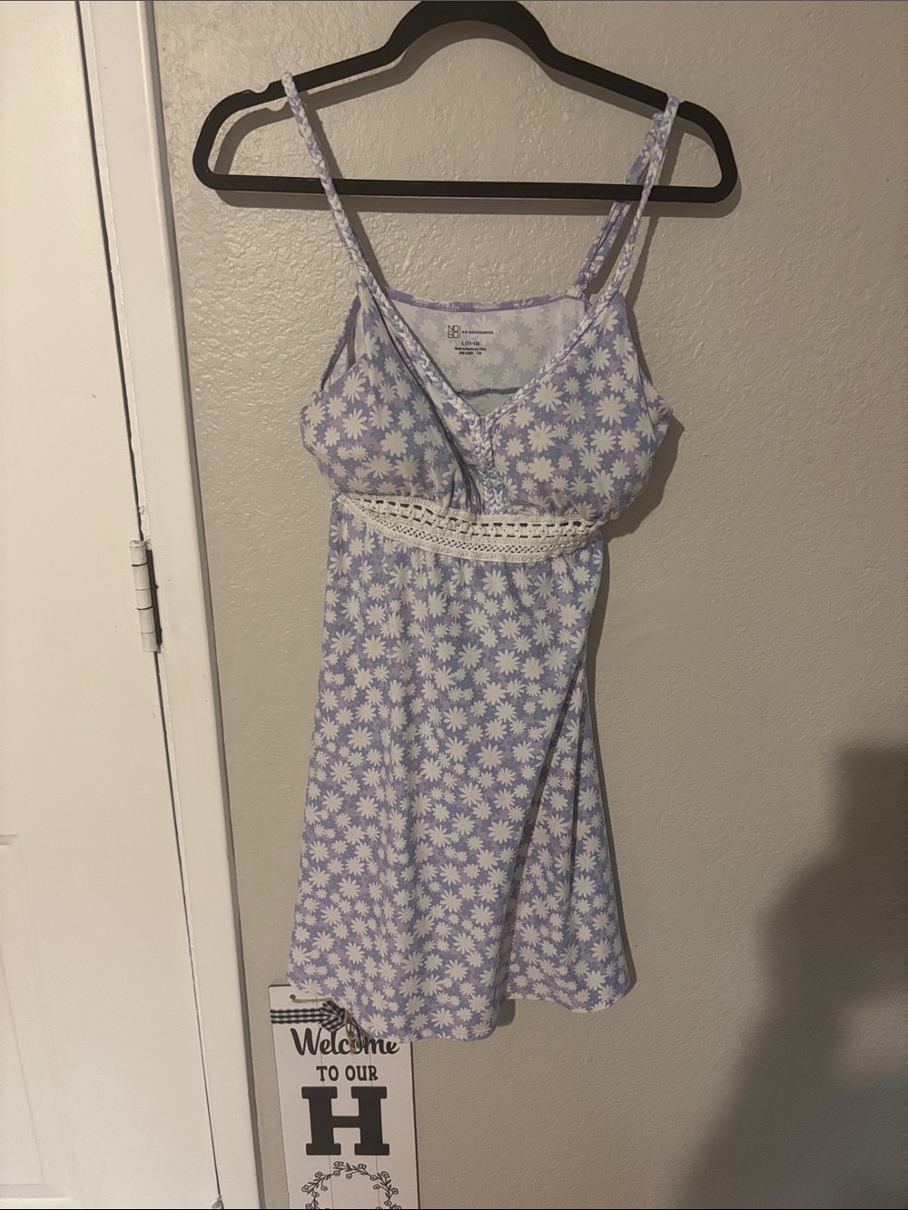 No Boundaries Lavender Daisy Cami Dress